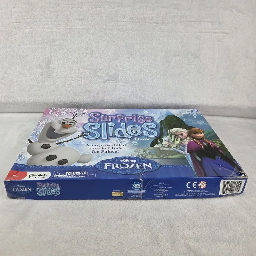 Disney Frozen Surprise Slides‎ Board Game 2014 Wonder Forge Complete